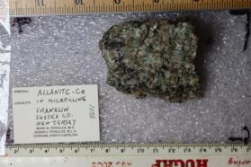 Allanite-Ce with Microcline