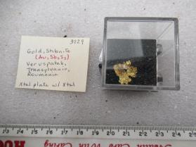 Gold, Stibnite