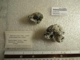 Carrollite with Chalcopyrite (2 specimens)