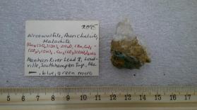 Wroewulfite, Aurichalcite, Malachite