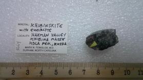 Khibinskite with Eudialyte