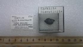 Kirkiite with Bismuthinite