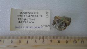 Oboyerite with Fairbankite