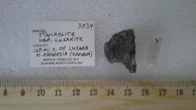 Staurolite var Lusakite