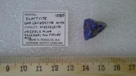 Scottyite with Lavinskyite and Wesselsite