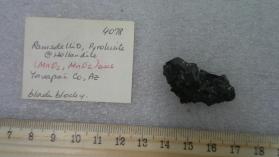 Ramsdellite, Pyrolusite at Hollandite