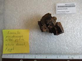 Limonite @ Pyrite