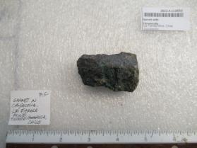 Garnet with Chrysocolla