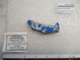 Carbonate-Cyanotrichite