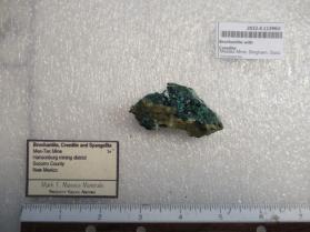 Brochantite with Creedite