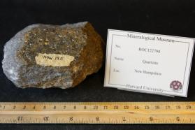 Quartzite with layer of Schist