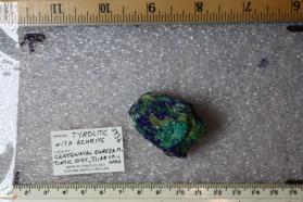 Tyrolite with Azurite