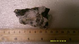 Chalcopyrite with Talc