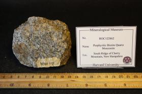 Porphyritic Biotite Quartz Monzonite