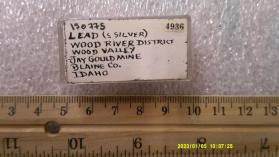 Lead with silver