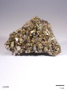 Chalcopyrite with Quartz