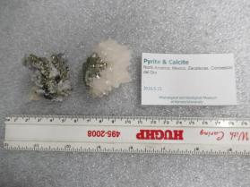 Pyrite & Calcite