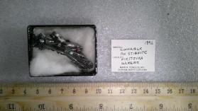 Cinnabar with Stibnite