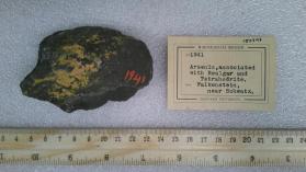 Arsenic with realgar and tetrahedrite