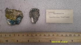 Caledonite with Linarite