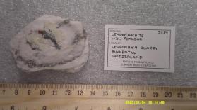 Lengenbachite with Realgar