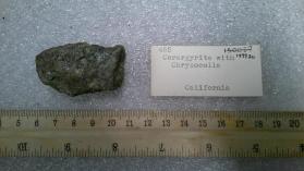 Cerargyrite with Chrysocolla