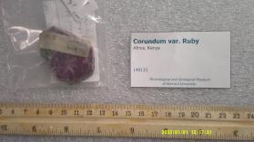 Corundum var. Ruby