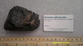 Chromite with Zaratite