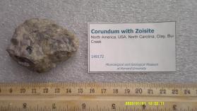 Corundum with Zoisite