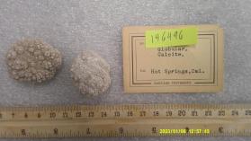 globular calcite