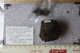 Mooihoekite with Froodite, Electrum, Etc (3 pieces)