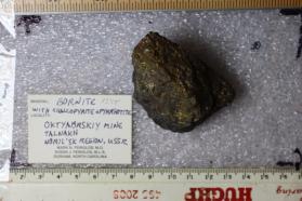 Bornite with Chalcopyrite and Pyrrhotite