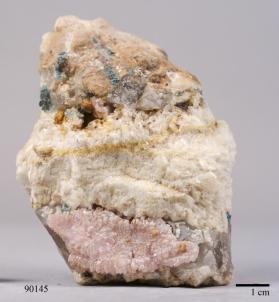 rose quartz with Albite