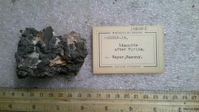 Limonite after pyrite