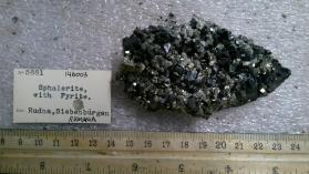 Sphalerite with pyrite