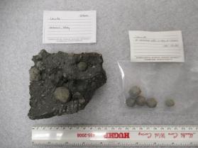 Leucite with laths