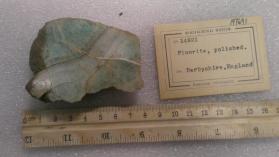 Fluorite, polished