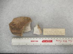 Mordenite with x-rayed