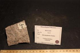 Micropegmatite Granite