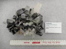 Ferberite with Arsenopyrite and Quartz