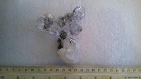 rock crystal with CALCITE