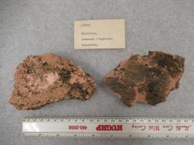 MICROCLINE with Stilpnomelane