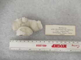 Mordenite with Cristobalite