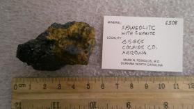 Spangolite with Cuprite