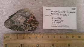 Arsenoclasite with Adelite