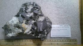 galena, sphalerite and marcasite