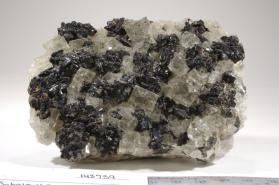 Fluorite, with sphalerite and chalcopyrite