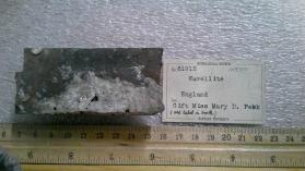 Lithian muscovite and red fluorite