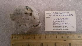 Trechmannite with Lengenbachite