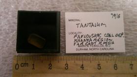 Tantalum (not in IMA)